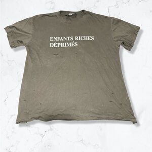 Enfants Riches Déprimés Olive Short Sleeve Tee